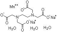 structure of CAS# 15375-84-5, Manganese disodium EDTA trihydrate
