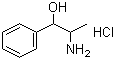 DL-Norephedrine hydrochloride molecular structure (CAS 154-41-6)