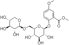 structure of CAS# 154-61-0, Primulaverin