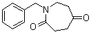 structure of CAS# 154195-30-9, 四氢-1-苄基-1H-氮杂卓-2,5-二酮