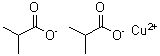 structure of CAS# 15432-56-1, Cupric isobutyrate