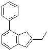 structure of CAS# 154380-63-9, 2-Ethyl-7-phenyl-1H-indene