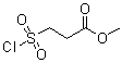 CAS 登录号：15441-07-3, 3-氯磺酰基丙酸甲酯