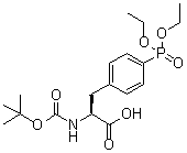 CAS # 154483-81-5, 4-(Diethoxyphosphinyl)-N-[(1,1-dimethylethoxy)carbonyl]-L-phenylalanine