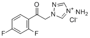 CAS # 154534-83-5, Fluconazole Impurity 5, 2-(4-Amino-1,2,4-triazol-4-ium-1-yl)-1-(2,4-difluorophenyl)ethanone,chloride