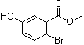 structure of CAS# 154607-00-8, 2-Bromo-5-hydroxybenzoic acid methyl ester