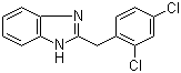 structure of CAS# 154660-96-5, 2-(2,4-二氯苄基)苯并咪唑