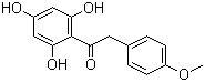 structure of CAS# 15485-66-2, 2-(4-甲氧基苯基)-1-(2,4,6-三羟基苯基)乙酮