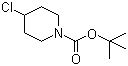 structure of CAS# 154874-94-9, 1-叔丁氧羰基-4-氯哌啶