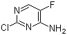 4-Amino-2-chloro-5-fluoropyrimidine molecular structure (CAS 155-10-2)