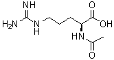 N2-Acetyl-L-arginine molecular structure (CAS 155-84-0)