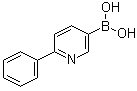 structure of CAS# 155079-10-0, 2-Phenylpyridine-5-boric acid