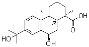 structure of CAS# 155205-64-4, 7alpha,15-二羟基去氢松香酸