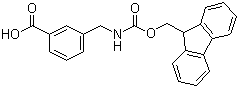 Fmoc-3-Aminomethylbenzoic acid molecular structure (CAS 155369-11-2)