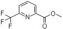 6-Trifluoromethyl-pyridine-2-carboxylic acid methyl ester molecular structure (CAS 155377-05-2)