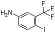 5-Amino-2-iodobenzotrifluoride molecular structure (CAS 155403-06-8)