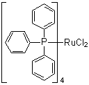 structure of CAS# 15555-77-8, 四(三苯基膦)二氯化钌