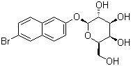 structure of CAS# 15572-30-2, 6-Bromo-2-naphthyl beta-D-galactoside