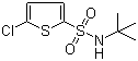 structure of CAS# 155731-14-9, 5-氯-2-噻吩叔丁基磺酰胺