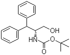 structure of CAS# 155836-48-9, N-Boc-beta-phenyl-D-phenylalaninol