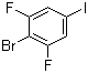 structure of CAS# 155906-10-8, 2-溴-1,3-二氟-5-碘苯