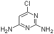 CAS # 156-83-2, 4-Chloro-2,6-diaminopyrimidine, 2,6-Diamino-4-chloropyrimidine, 6-Chloropyrimidine-2,4-diamine