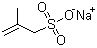 CAS # 1561-92-8, Sodium 2-methylprop-2-ene-1-sulfonate, Sodium methallyl sulfonate, Methallylsulfonic acid sodium salt