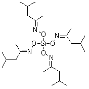 CAS 登录号：156145-62-9, 四(4-甲基-2-戊酮)肟基硅烷