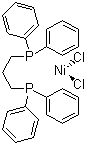 [1,3-Bis(diphenylphosphino)propane]nickel(II) chloride molecular structure (CAS 15629-92-2)
