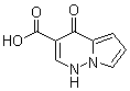 structure of CAS# 156335-30-7, 1,4-二氢-4-氧代吡咯并[1,2-b]哒嗪-3-甲酸