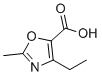 CAS # 1564709-36-9, 4-Ethyl-2-methyloxazole-5-carboxylic acid