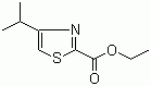 CAS # 156589-82-1, Ethyl 4-isopropyl-2-thiazolecarboxylate, 4-Isopropylthiazole-2-carboxylic acid ethyl ester