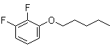 structure of CAS# 156684-90-1, 2,3-二氟-1-戊氧基苯