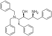 CAS # 156732-15-9, (2S,3S,5S)-5-Amino-2-(dibenzylamino)-1,6-diphenylhexan-3-ol, (2S,3S,5S)-5-Amino-2-(dibenzylamino)-3-hydroxy-1,6-diphenylhexane
