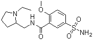 structure of CAS# 15676-16-1, 舒必利