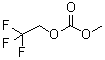 structure of CAS# 156783-95-8, 甲基 2,2,2-三氟乙基碳酸酯