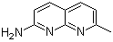 structure of CAS# 1568-93-0, 2-氨基-7-甲基-1,8-萘啶