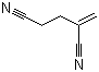structure of CAS# 1572-52-7, 2-亚甲基戊二腈