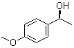 structure of CAS# 1572-97-0, (S)-1-(4-Methoxyphenyl)ethanol