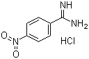 structure of CAS# 15723-90-7, 4-硝基苯甲脒盐酸盐