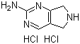 structure of CAS# 157327-52-1, 2-Amino-5,7-dihydropyrrolo[3,4-d]pyrimidine dihydrochloride
