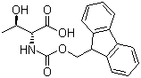 N-[(9H-Fluoren-9-ylmethoxy)carbonyl]-D-threonine molecular structure (CAS 157355-81-2)