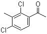 structure of CAS# 157652-32-9, 2',4'-Dichloro-3'-methylacetophenone