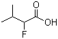 structure of CAS# 1578-62-7, 2-Fluoro-3-methylbutanoic acid