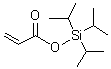 structure of CAS# 157859-20-6, 三(异丙基)硅烷基丙烯酸酯