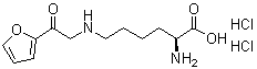 N6-[2-(2-Furanyl)-2-oxoethyl]-L-lysine dihydrochloride molecular structure (CAS 157974-36-2)