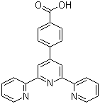 structure of CAS# 158014-74-5, 4'-(4-Carboxyphenyl)-2,2':6',2''-terpyridine