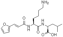 CAS # 158016-09-2, N-[N2-[3-(2-Furanyl)-1-oxo-2-propenyl]-L-lysyl]-L-leucine