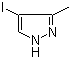 CAS # 15802-75-2, 3-Methyl-4-iodopyrazole, 4-Iodo-3-methyl-1H-pyrazole