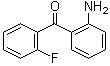 structure of CAS# 1581-13-1, 2-氨基-2'-氟二苯甲酮